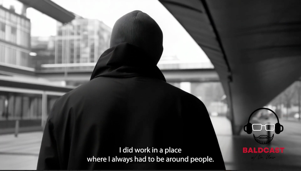 Adrian opening up about the toll AKN took on his confidence.