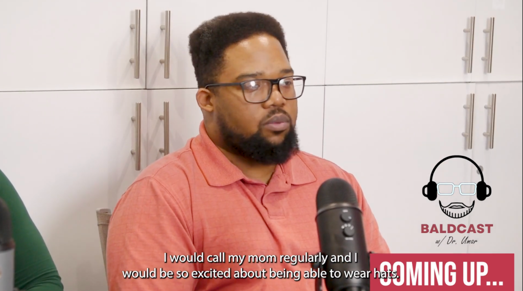 Adrian shares how he has gained more confidence after the lesion was removed.