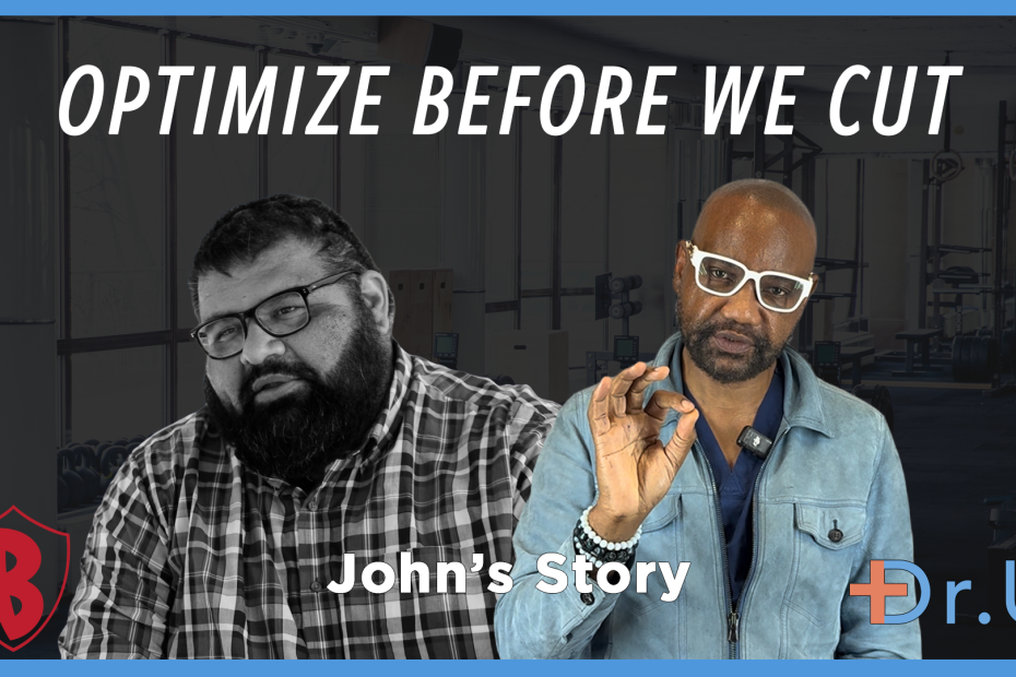 optimize before we cut