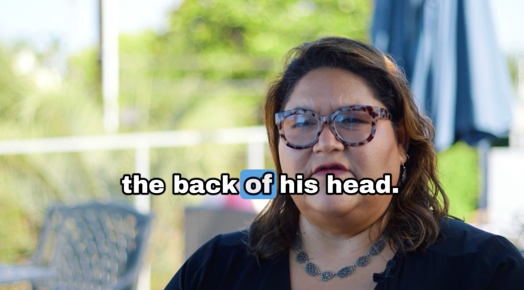 Cheyenne, John’s sister, explains that his scalp bumps began when he was a teenager and their family feels relief that he is finally getting the right care.