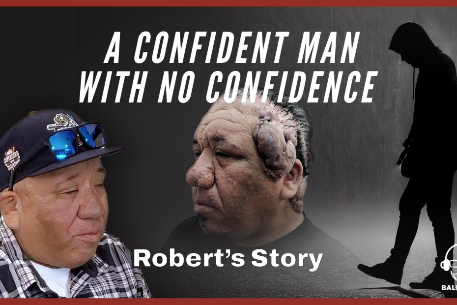 a confident man with no confidence