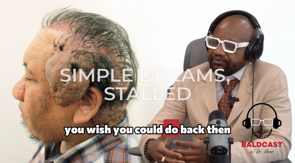 Robert sits with Dr. Umar and reflects on the dreams he struggled to pursue while living with severe AKN.